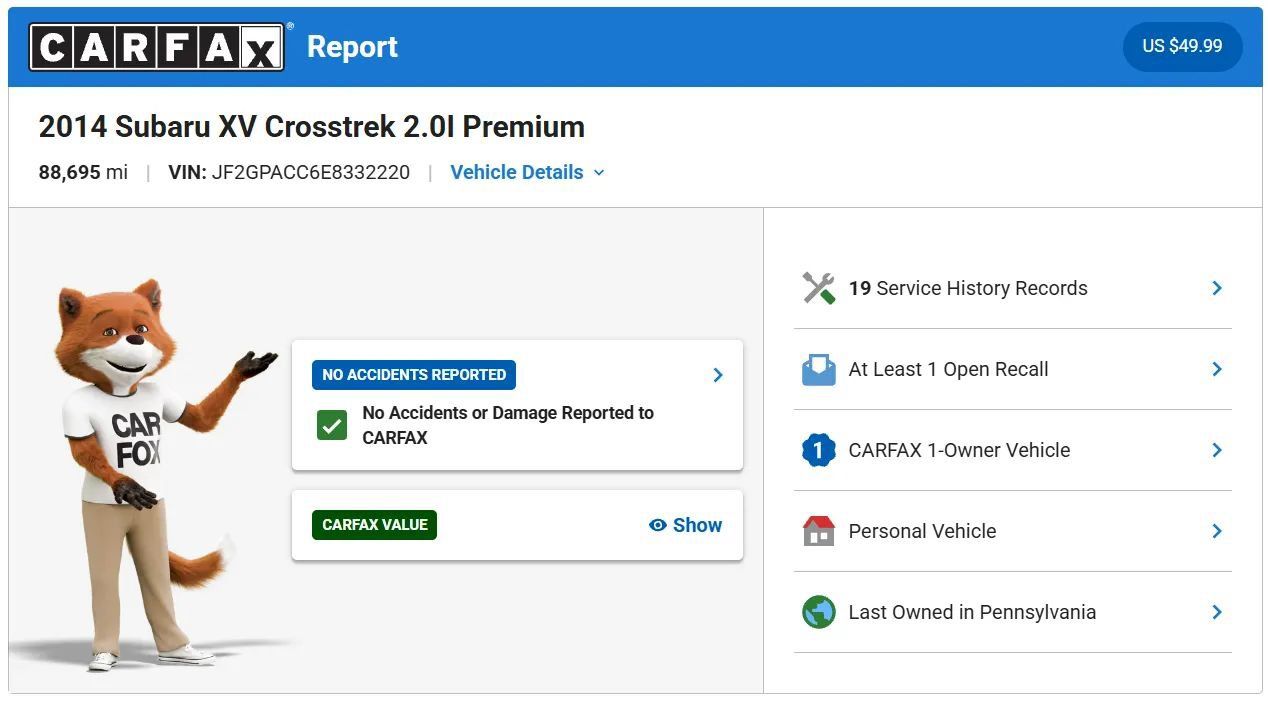 Used 2014 Subaru Crosstrek 2.0i Premium AWD/4WD image 25
