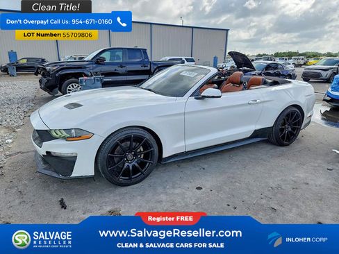 Used 2020 Ford Mustang Premium RWD image 1
