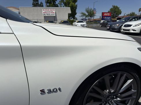 Used 2018 INFINITI Q50 Red Sport 400 w/ Sensory Package (Sport) RWD image 26