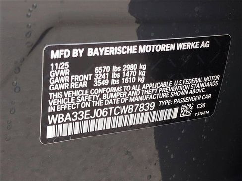 New 2026 BMW 760i xDrive w/ Autobahn Package AWD/4WD image 18