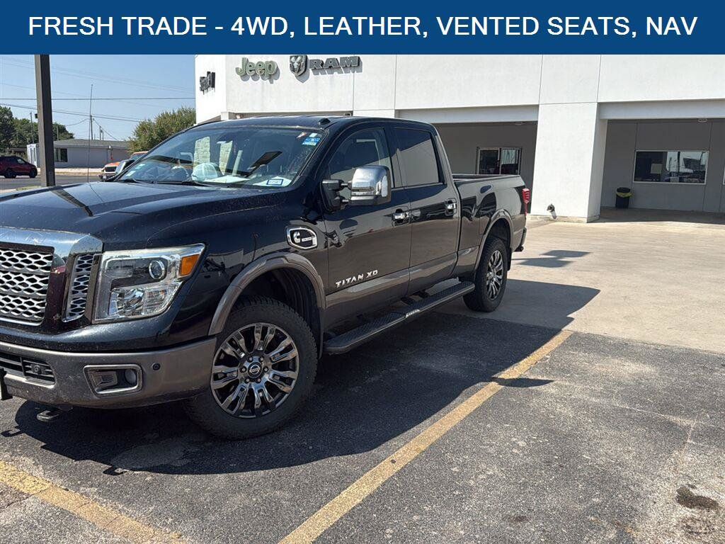Used 2018 Nissan Titan Platinum Reserve w/ Platinum Utility Package AWD/4WD image 1