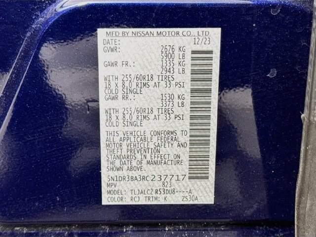Used 2024 Nissan Pathfinder SV w/ Lighting Package (N92) FWD image 39