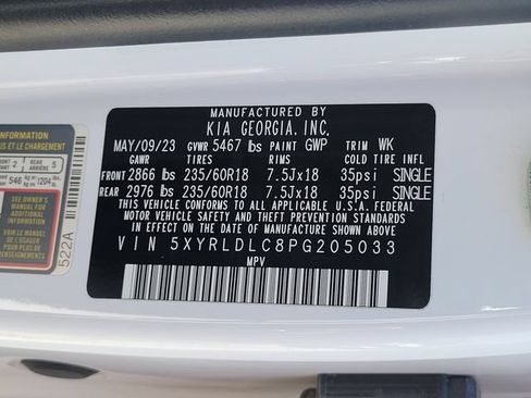 Certified 2023 Kia Sorento S AWD/4WD image 24
