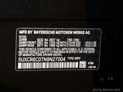 Used 2022 BMW X5 xDrive40i w/ Premium Package image 41