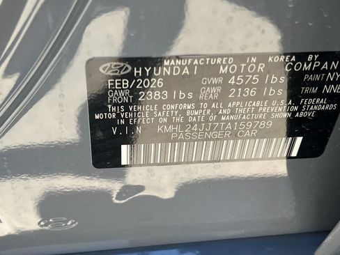 New 2026 Hyundai Sonata Blue FWD image 27