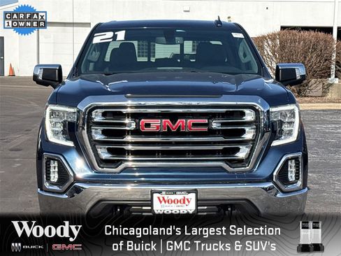 Used 2021 GMC Sierra 1500 SLT w/ SLT Premium Package image 3