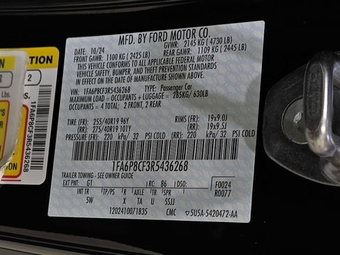 Used 2024 Ford Mustang GT Premium w/ GT Performance Package image 35