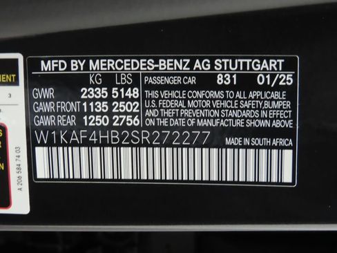 Certified 2025 Mercedes-Benz C 300 4MATIC Sedan image 33