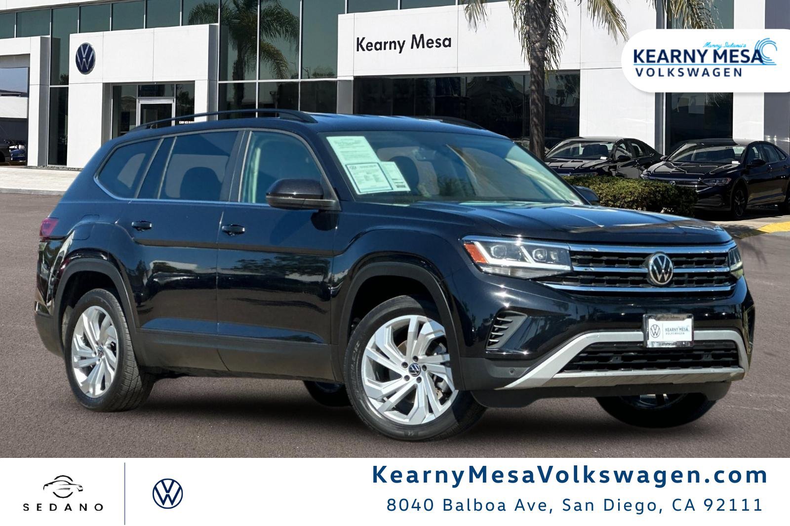 Used 2022 Volkswagen Atlas SE FWD image 1