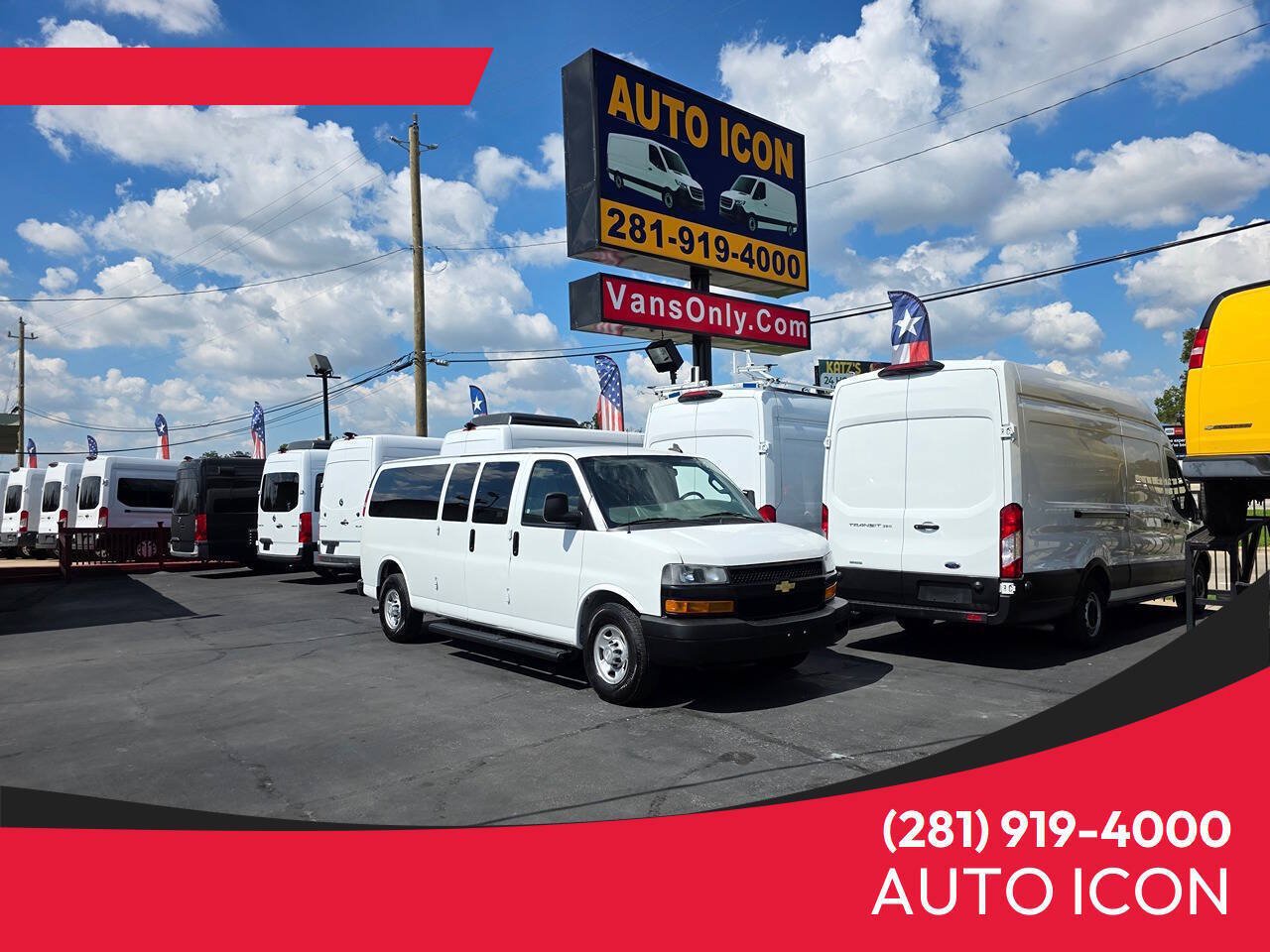 Used 2019 Chevrolet Express 3500 LS RWD image 1