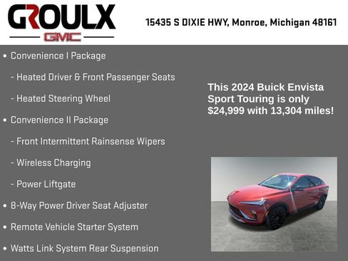 Used 2024 Buick Envista Sport Touring w/ Convenience I Package FWD image 15