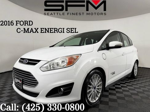 Used 2016 Ford C-MAX Energi SEL w/ Equipment Group 302A FWD image 1