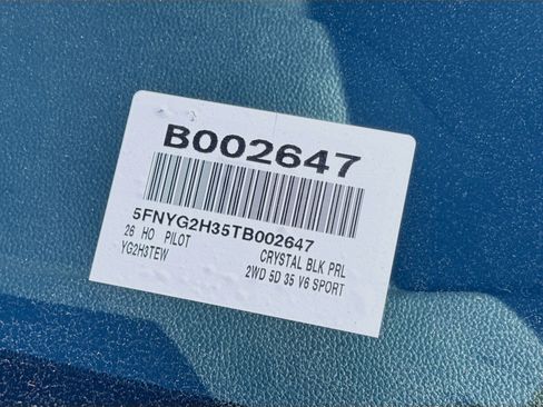 New 2026 Honda Pilot Sport image 29