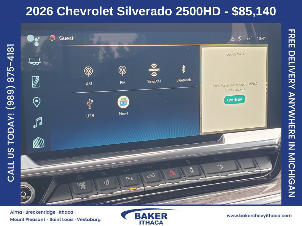 New 2026 Chevrolet Silverado 2500 LTZ w/ Trail Boss Package AWD/4WD image 17