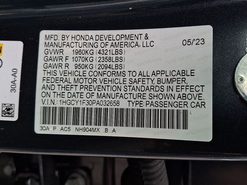 Used 2023 Honda Accord EX image 28