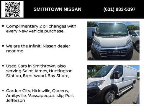 Used 2025 RAM ProMaster 2500 w/ U-Haul Equipment Group FWD image 3