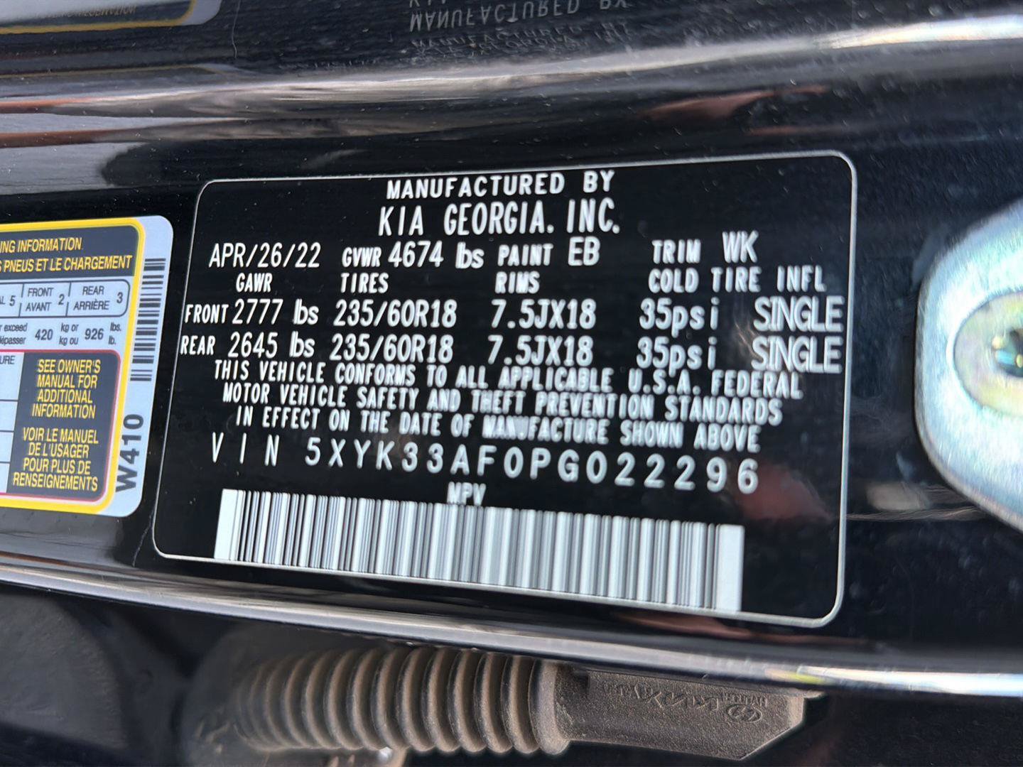 Used 2023 Kia Sportage EX FWD image 42