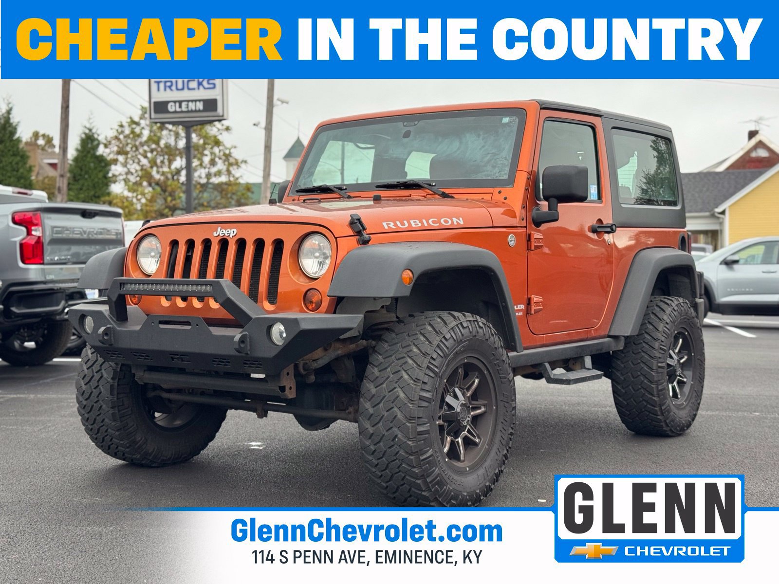 Used 2011 Jeep Wrangler Rubicon w/ Dual Top Group AWD/4WD image 1