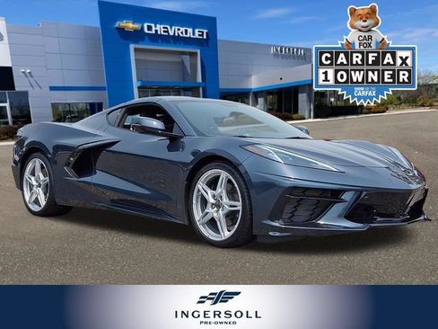 Used 2020 Chevrolet Corvette Stingray Premium Cpe w/ 3LT Preferred Equipment Group RWD image 1