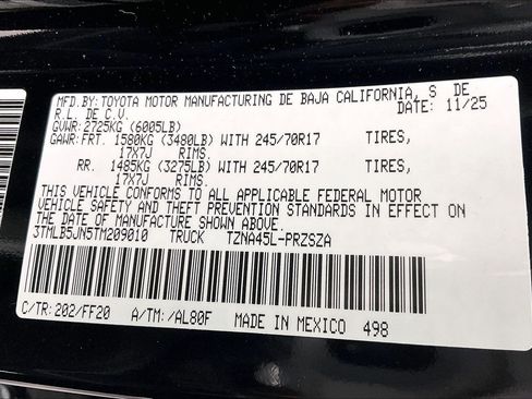 New 2026 Toyota Tacoma SR5 image 20