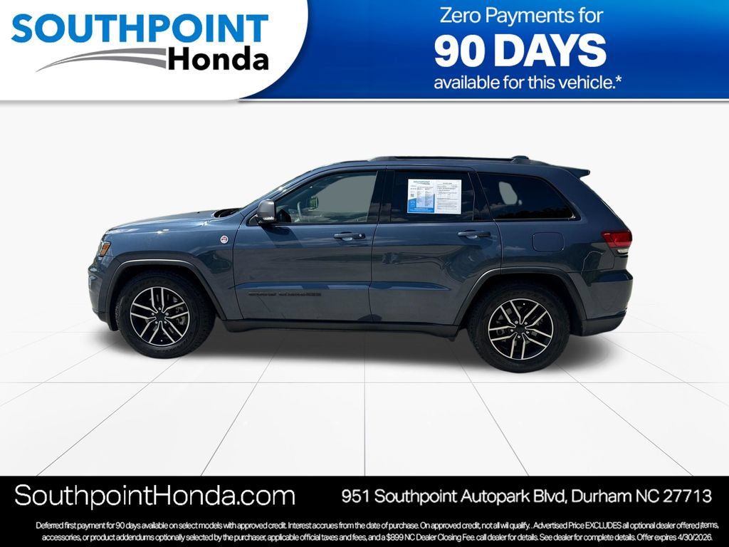 Used 2021 Jeep Grand Cherokee Trailhawk w/ Premium Lighting Group AWD/4WD image 4