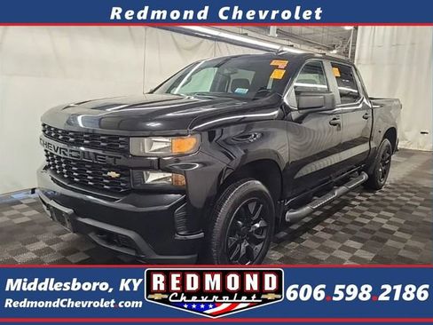 Used 2020 Chevrolet Silverado 1500 Custom w/ Custom Value Package AWD/4WD image 1