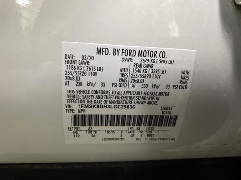 Used 2020 Ford Explorer XLT w/ Equipment Group 202A image 38