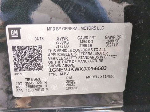 Certified 2018 Chevrolet Traverse Premier w/ Redline Edition image 35