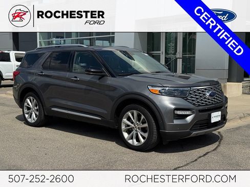 Used 2021 Ford Explorer Platinum w/ Equipment Group 601A AWD/4WD image 1