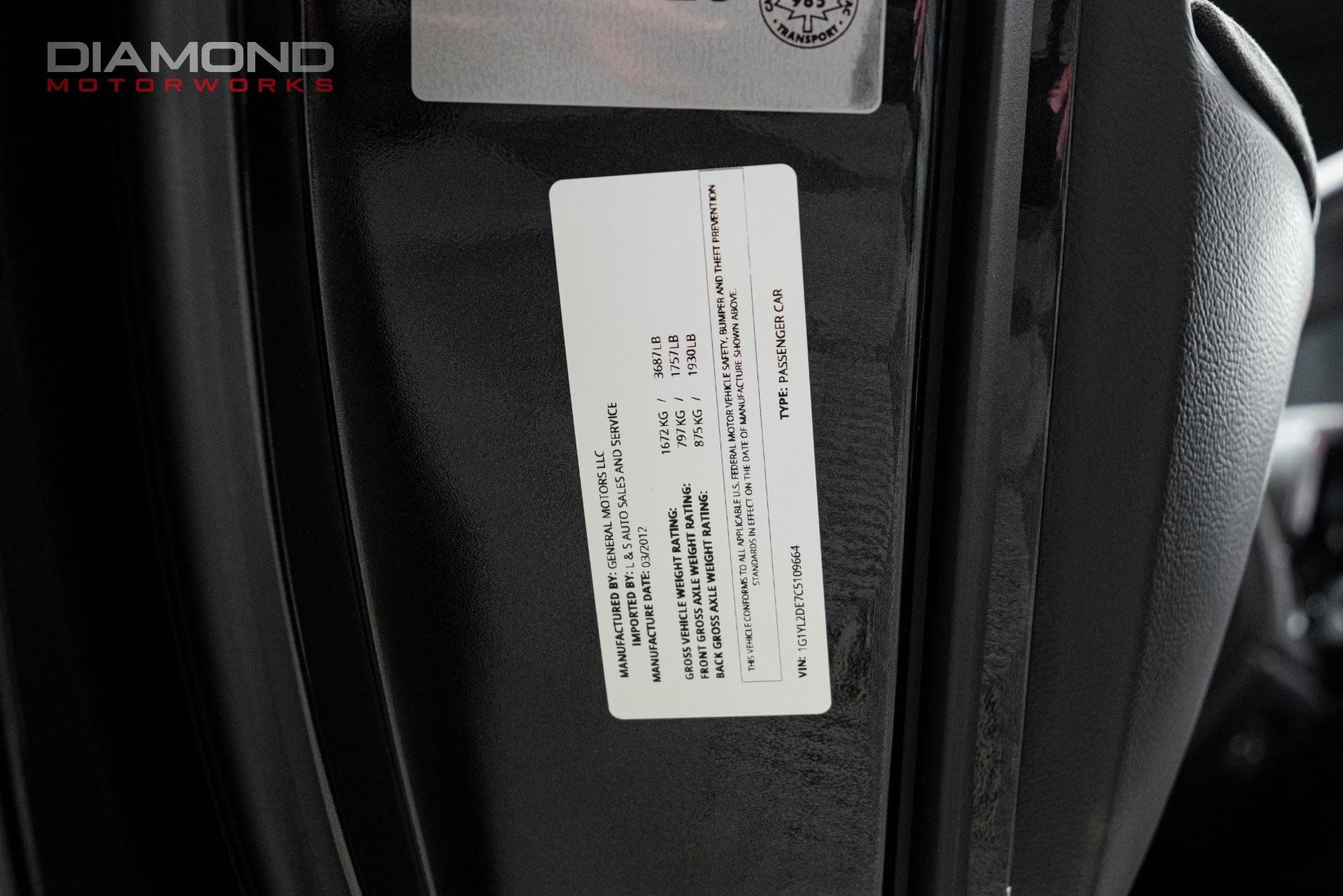 Used 2012 Chevrolet Corvette Z06 RWD image 88