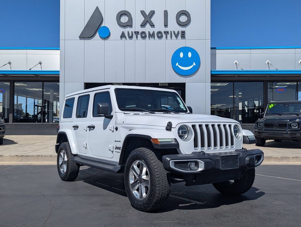 Used 2021 Jeep Wrangler Unlimited Sahara AWD/4WD image 1