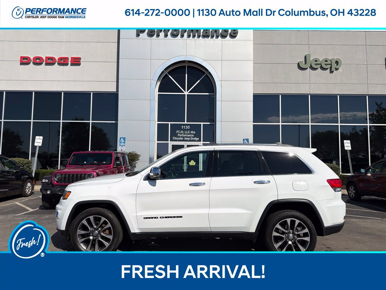 Used 2018 Jeep Grand Cherokee Limited AWD/4WD image 6