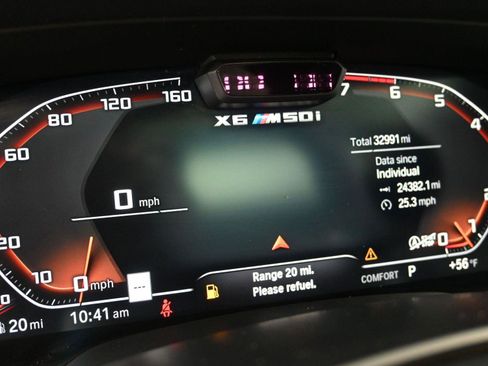 Used 2021 BMW X6 M50i w/ Executive Package image 3