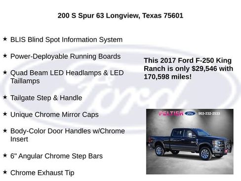 Used 2017 Ford F250 King Ranch w/ King Ranch Ultimate Package image 30