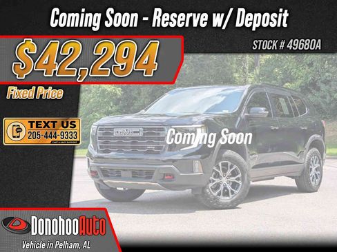 Used 2024 GMC Acadia AT4 w/ Luxury Package AWD/4WD image 1