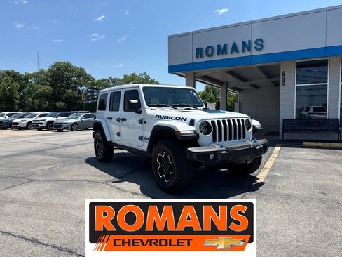 Used 2022 Jeep Wrangler Unlimited Rubicon 4xe w/ Cold Weather Group AWD/4WD image 1