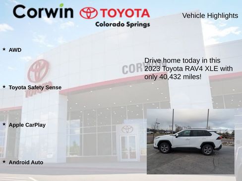 Used 2023 Toyota RAV4 XLE AWD/4WD image 6