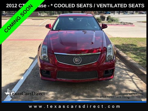 Used 2012 Cadillac CTS V RWD image 3