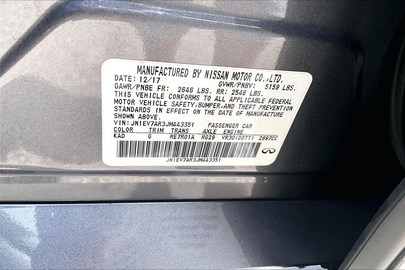 Used 2018 INFINITI Q50 Luxe AWD/4WD image 36