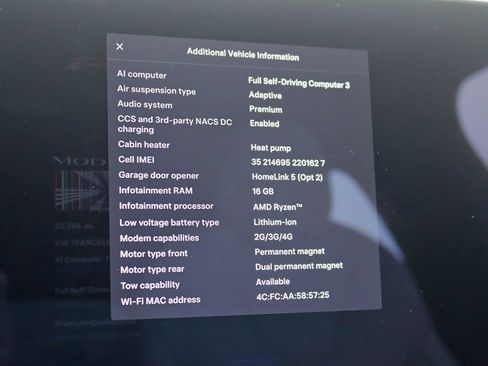 Used 2022 Tesla Model X Plaid AWD/4WD image 26