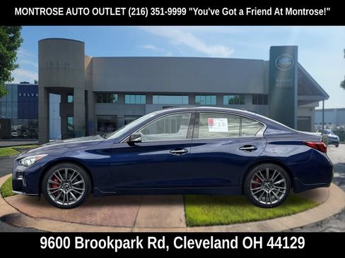 Used 2021 INFINITI Q50 Red Sport 400 AWD/4WD image 7