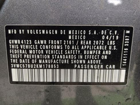 Used 2019 Volkswagen Jetta S w/ Driver Assistance Package FWD image 33