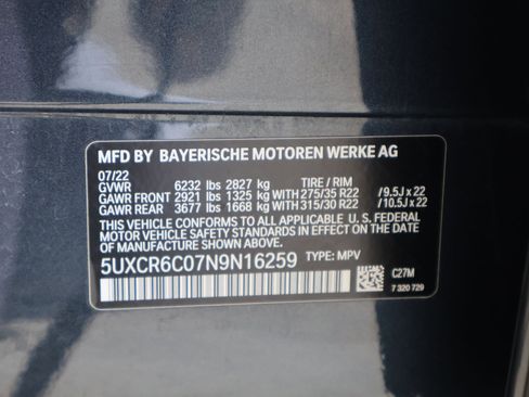 Used 2022 BMW X5 xDrive40i w/ M Sport Package AWD/4WD image 33