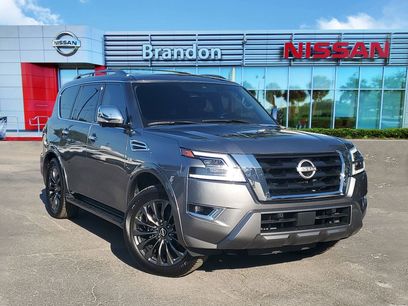 Used 2022 Nissan Armada Platinum w/ Captain's Chairs Package