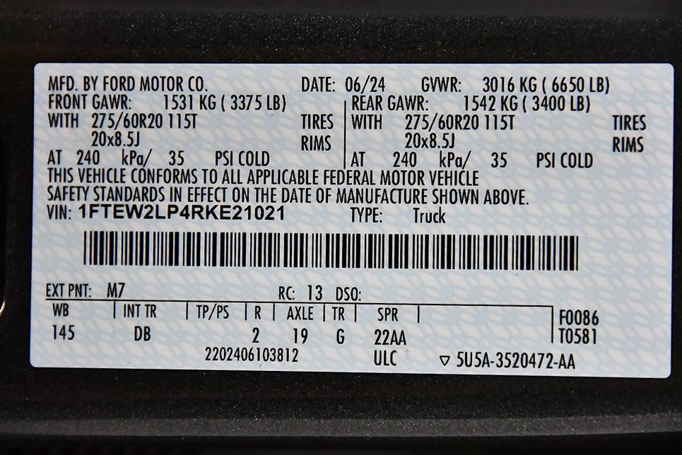 Used 2024 Ford F150 STX AWD/4WD image 15