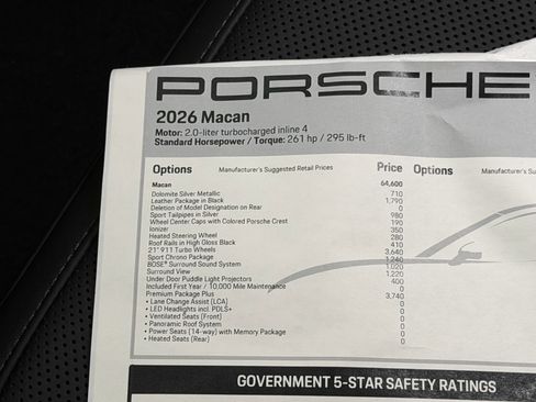 New 2026 Porsche Macan image 58