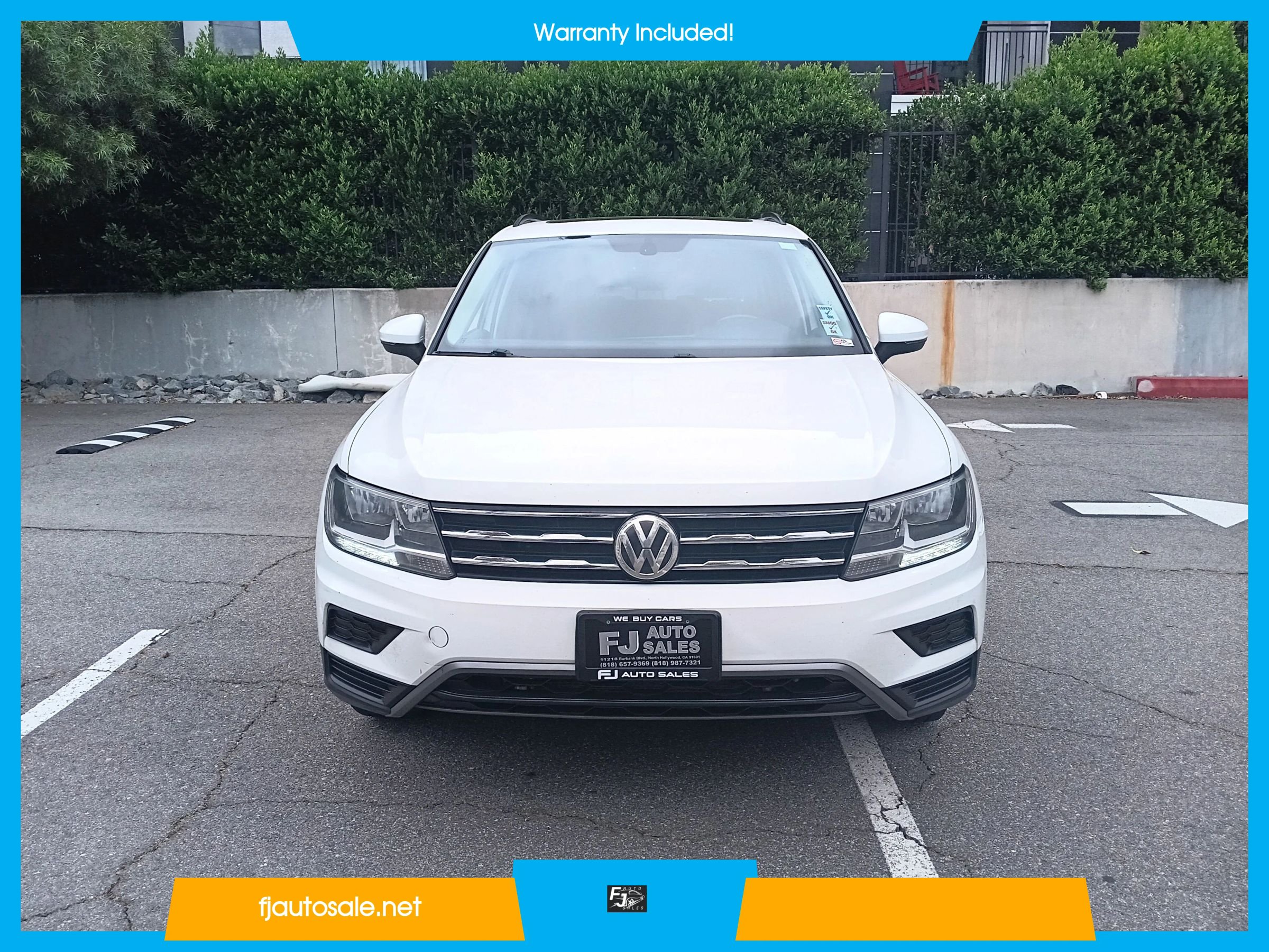 Used 2019 Volkswagen Tiguan SE w/ Panoramic Sunroof Package FWD image 2
