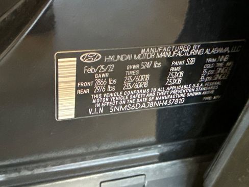 Used 2022 Hyundai Santa Fe XRT AWD/4WD image 29