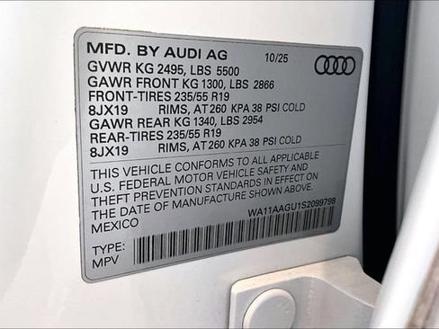 Used 2025 Audi Q5 Premium w/ Convenience Package AWD/4WD image 19