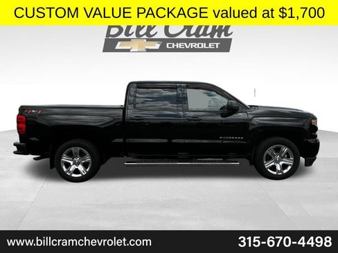 Used 2018 Chevrolet Silverado 1500 Custom w/ Custom Value Package AWD/4WD image 3